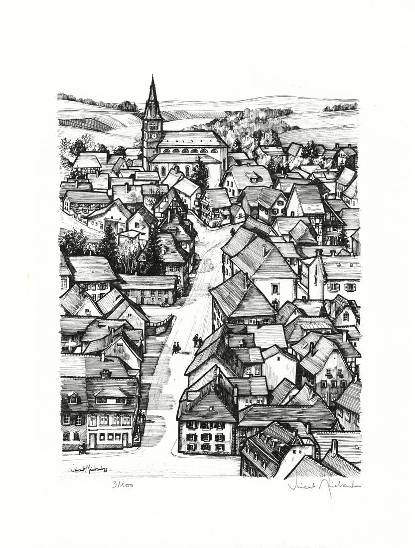 Image de la réalisation - La montée de l’eglise à Hochfelden